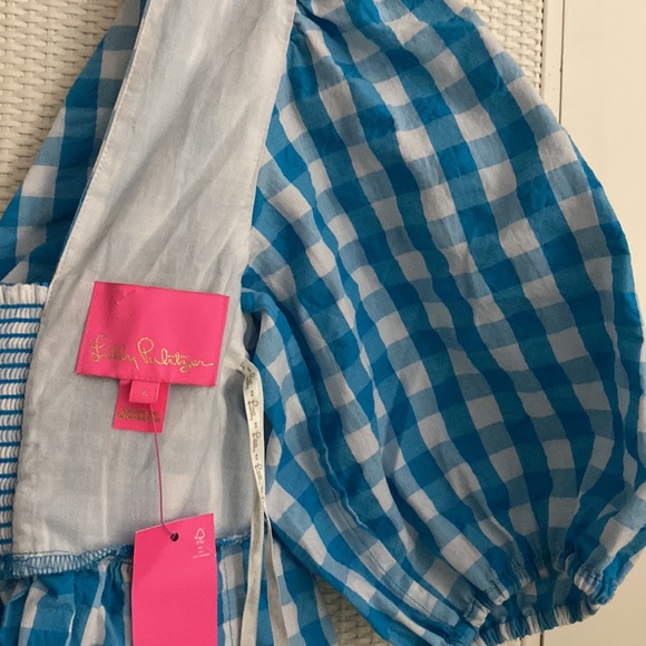 Lilly Pulitzer Top-size 2 -Sarafina Short Sleeve - Picture 16 of 16